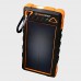 8000mAh Solar Portable Charger Powerbank with LED Flashlight - IP54 Dustproof/Shockproof/Rainproof - 180mAh high Efficiency Solar Panel 8000mAh Solar Portable Charger Powerbank with LED Flashlight - IP54 Dustproof/Shockproof/Rainproof - 180mAh high Efficiency Solar Panel
