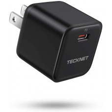 USB C Charger TECKNET Mini PD 20W Fast Charger Adapter Power Delivery 3.0 Wall Charger Compatible for iPhone 12/12 Mini/12 Pro/12 Pro Max/11, Galaxy, Pixel 4/3, iPad Pro (Cable Not Included) (Black) USB C Charger TECKNET Mini PD 20W Fast Charger Adapter Power Delivery 3.0 Wall Charger Compatible for iPhone 12/12 Mini/12 Pro/12 Pro Max/11, Galaxy, Pixel 4/3, iPad Pro (Cable Not Included) (Black)